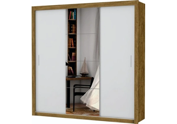 Guarda-Roupa Berlim 3 portas e 1 porta com espelho