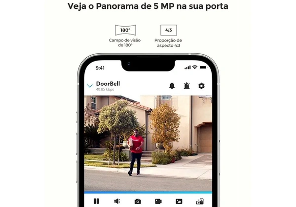 Interfone Reolink Cam 2K+ | Conecta via Alexa