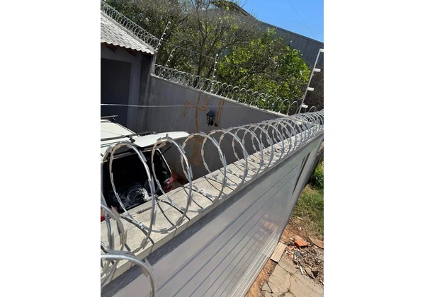 Concertina para segurança residencial