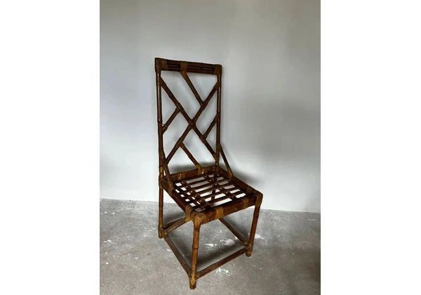Conjunto de 4 Cadeiras de Bambu