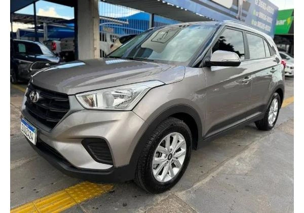 hyundai creta action 1.6 flex automática 2021/2022 completa pneus novos ipva pago file