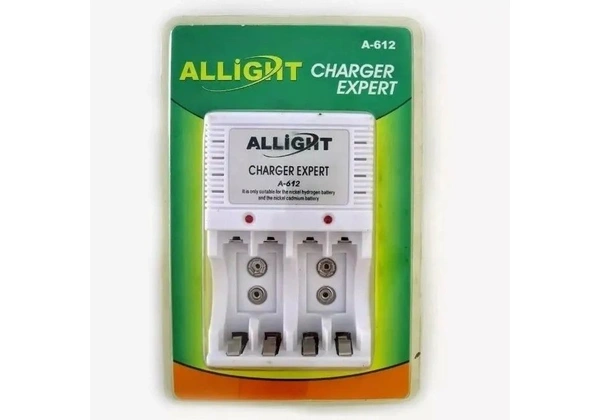 Kit Carregador + 4 Pilhas Aa 4800mah Recarregável - 1074