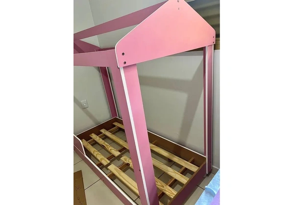 Cama casinha infantil montessoriana