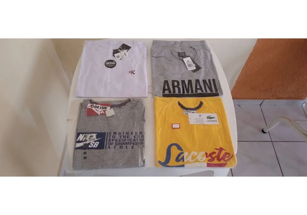 Camisas de marca novas - Nike, Prada, Boss, Lacoste