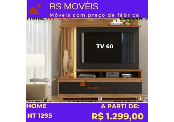 Painel home entrega e montagem grátis para toda Maceió