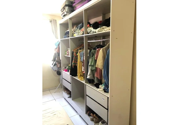 Novo Guarda roupa/ closet aberto grande