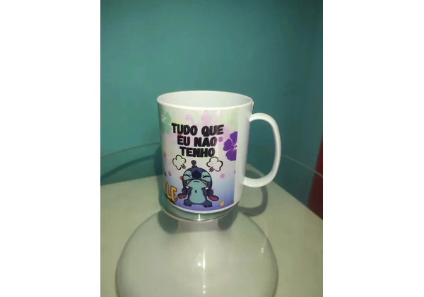 Caneca de polímero personalizadas