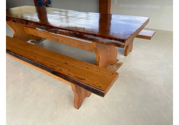 Mesa 3mts pranchão 7cm - exclusiva em até 12x sem juros
