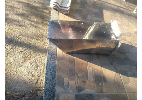 Chaminé inox para churrasqueira fogão a lenha