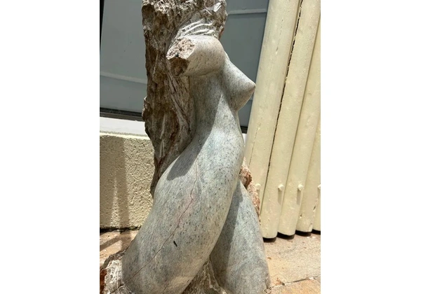 Escultura em pedra sabão