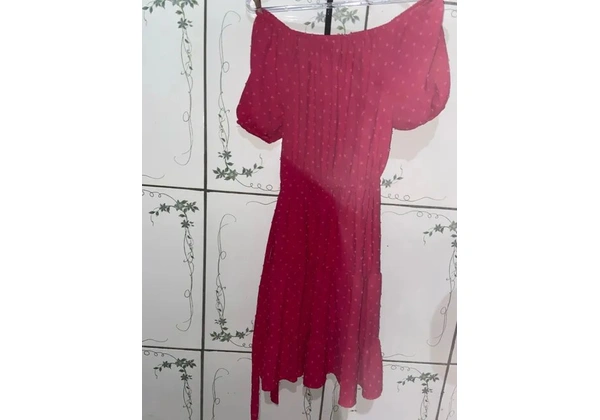 Bazar - Vestido rosa P