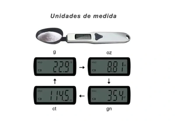 Balança Colher Digital [Inox] Produto Novo com NF