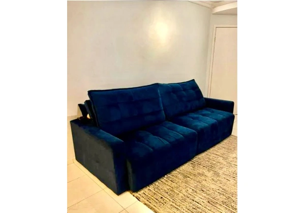 Sofá Retrátil Reclinável 2, 70m novíssimo