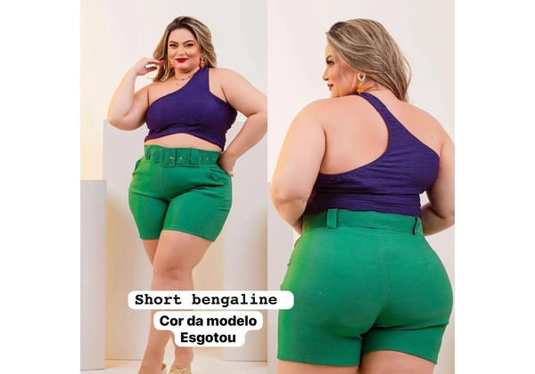 Short Saia Bengalline (Sob Encomenda)