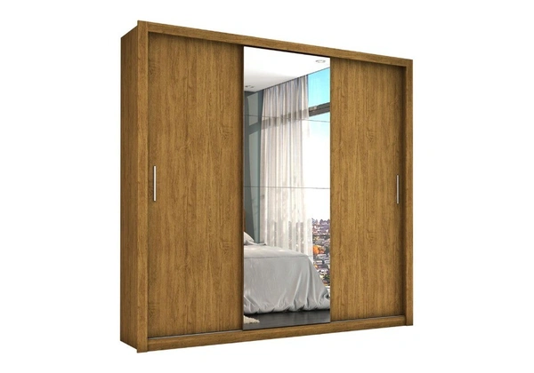 Guarda-Roupa Berlim 3 portas e 1 porta com espelho