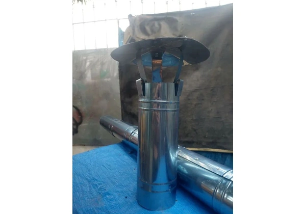 Chaminé de inox