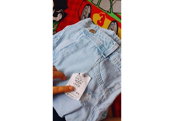 Calça wid leg