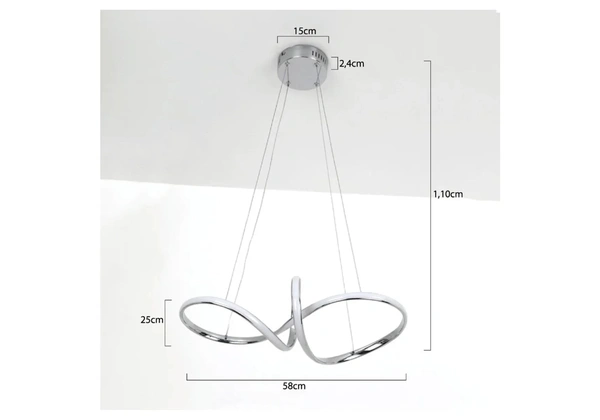Luminária minimalista moderna