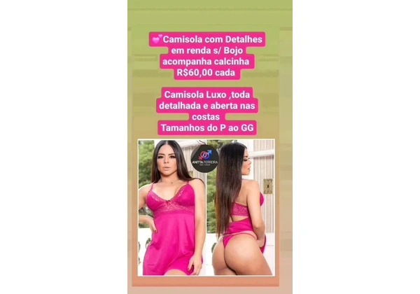 Camisolas com Calcinhas