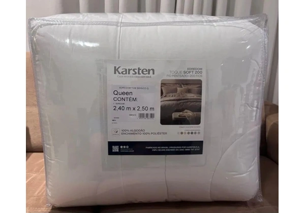 Edredon Queen Karsten NOVO