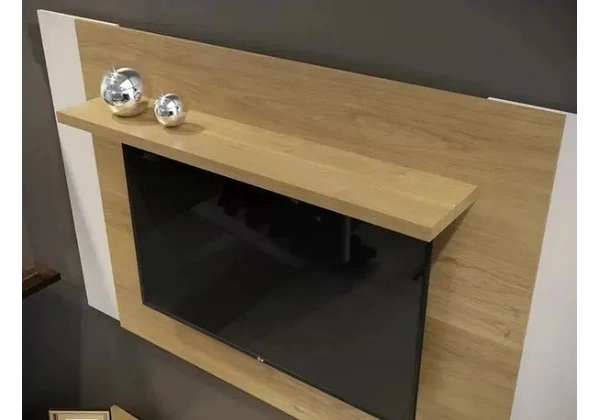 Rack Pé Retrô Com Painel Suspenso Até 50 Polegadas. Produtos Novos Direto da Fábrica.