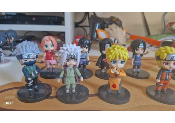 Kit com 12 Peças de Naruto