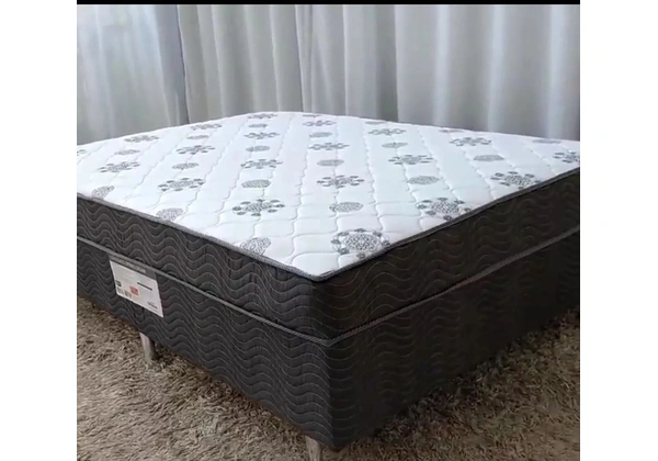 ----CAMA BOX MANSHESTER CASAL ORTOPÉDICA EXTRA FIRME