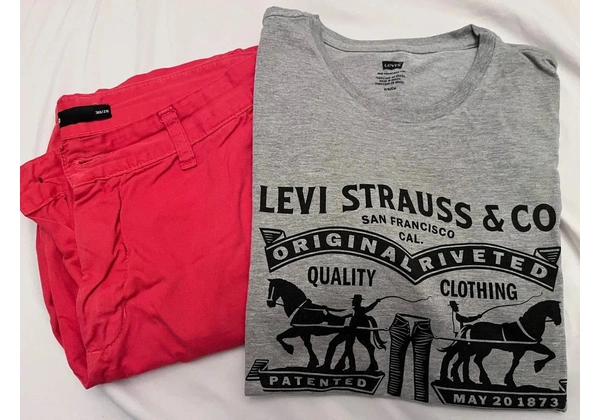 Camiseta e bermuda
