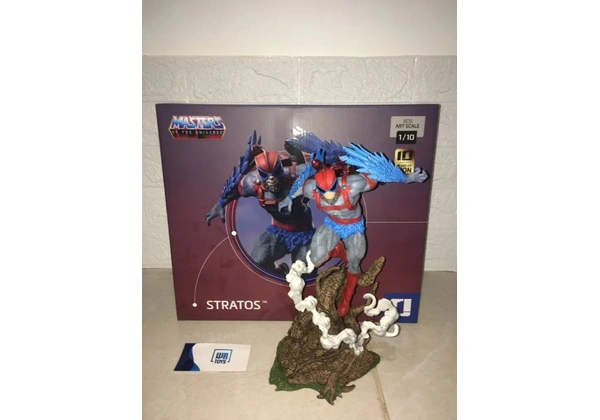 Stratos Masters Of The Universe Iron Studios 1/10 Motu ESTÁTUA
