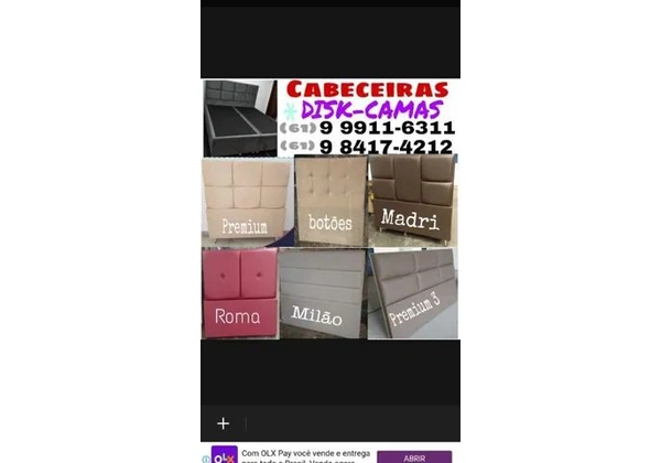 Box baú cama baú colchões cabeceiras - Direto de Fábrica !!!!