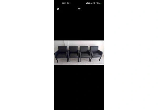 Poltronas Corino lisas
