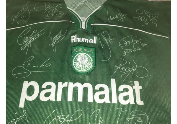 Camisa palmeiras parmalat rhumell libertadores