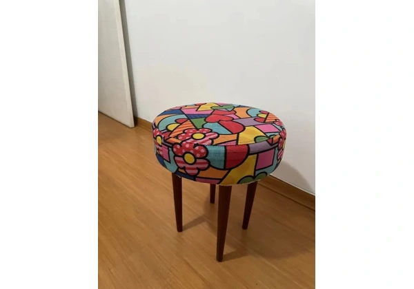 Banqueta Romero Britto - Semi Novo