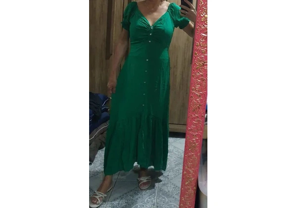 Vestido verde tamanho M