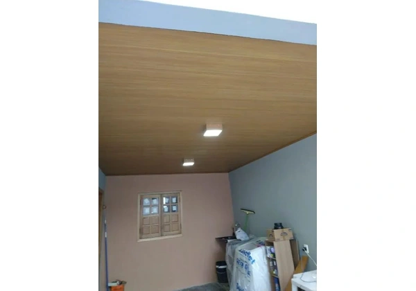 Forro pvc já instalado