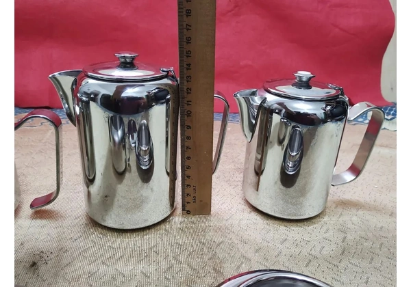 Jogo de chá inox