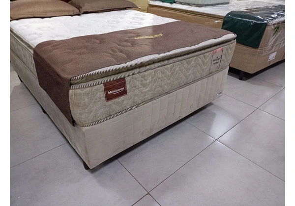Cama Box Casal Naturart Minaspuma (Direto da Distribuidora)
