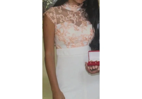 Vestido usado apenas uma vez