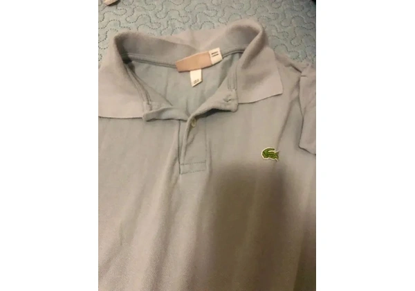 Blusas originais Lacoste rosa e azul