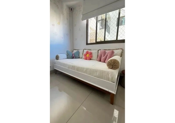 Cama solteiro/auxiliar/babá