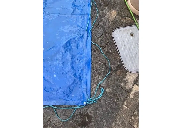 Lona Para Piscina 7, 70 X 4, 0m 5 Em 1 Proteção 500 Micras