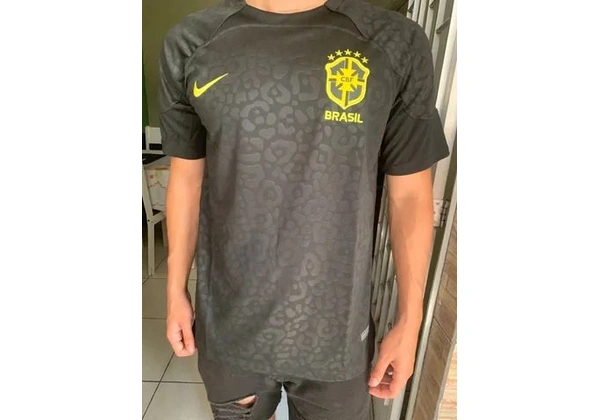 Camisa Brasil goleiro copa 2022