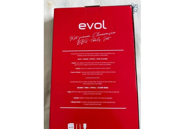 Kit de churrasco - Evol inox