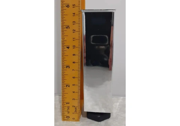 Kit 5 Pés Reguláveis Inox Escovado