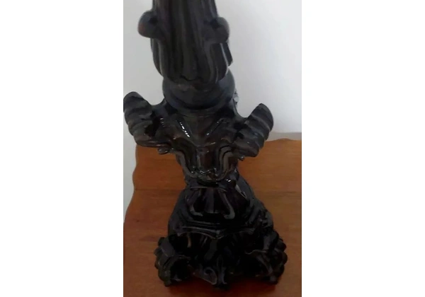 Abajur de Mesa em Madeira Nobre estilo D. José