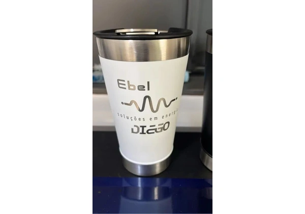 Kit 10 copos Personalizados com sua logo a laser