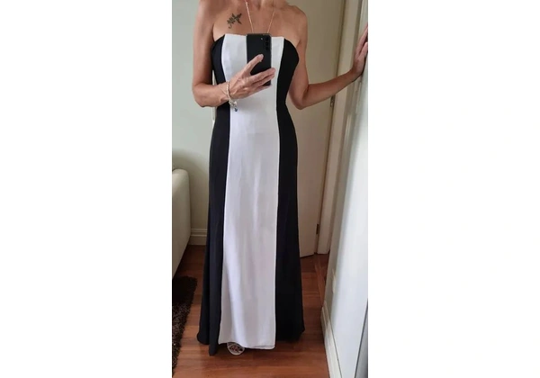 vestido sem alça nunca usado shoulder, p
