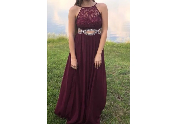 Vestido Formatura - Vinho