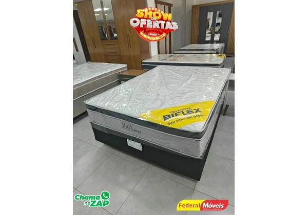Cama Box Casal D26 Novo Pronta Entrega