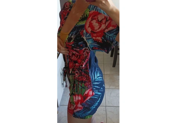 Conjunto Short e kimono
